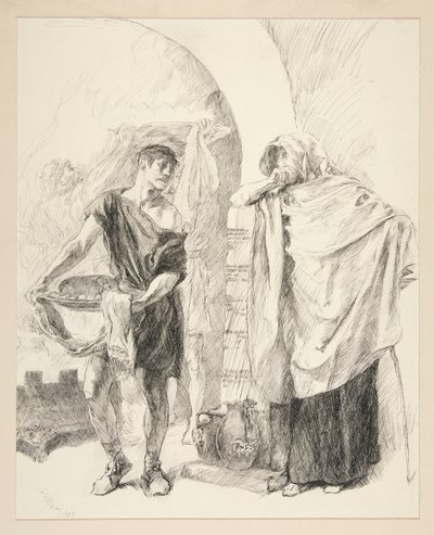Primer Sirviente: de Edwin Austin Abbey