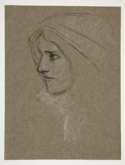 Cabeza de Cordelia, del Rey Lear de Edwin Austin Abbey