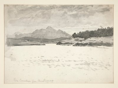 escena de las tierras altas de Edwin Austin Abbey