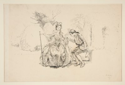 Ilustración para de Edwin Austin Abbey