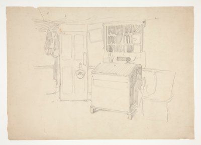 Estudio Interior de Edwin Austin Abbey