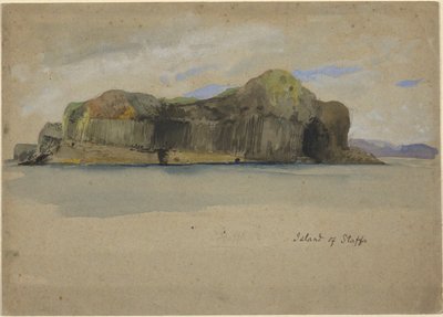 Isla de Staffa de Edwin Austin Abbey