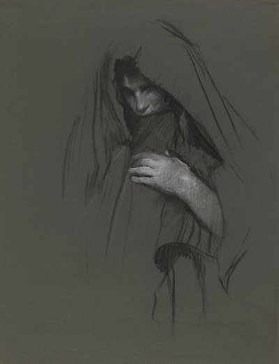 María, la Esposa de Cleofás, estudio para Las Tres Marías de Edwin Austin Abbey