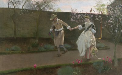 Mañana del Primero de Mayo, 1890-94 de Edwin Austin Abbey