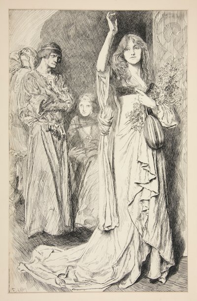 Ofelia: de Edwin Austin Abbey