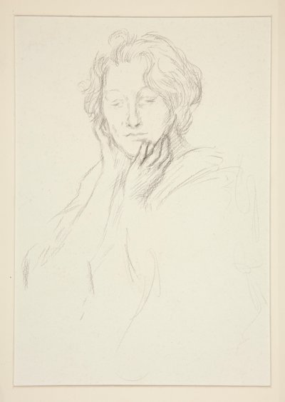 Retrato de la Sra. Abbey de Edwin Austin Abbey