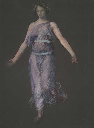 Posible estudio de figuras para de Edwin Austin Abbey
