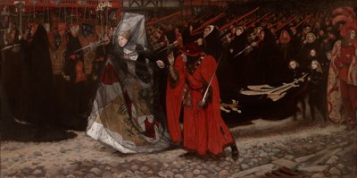 Ricardo, duque de Gloucester y Lady Anne de Edwin Austin Abbey