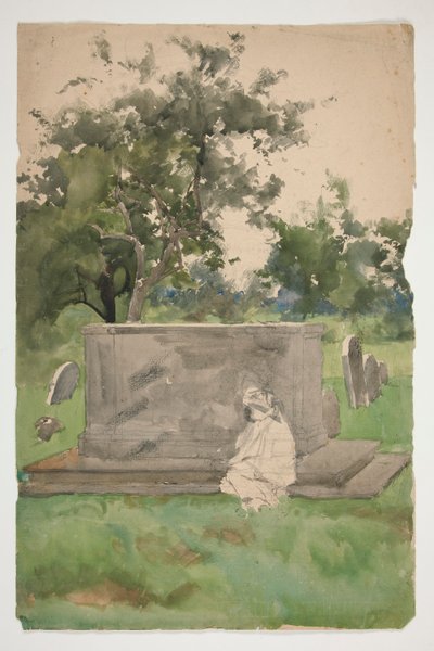 Boceto para de Edwin Austin Abbey