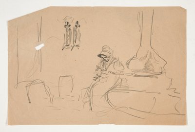 Boceto para de Edwin Austin Abbey