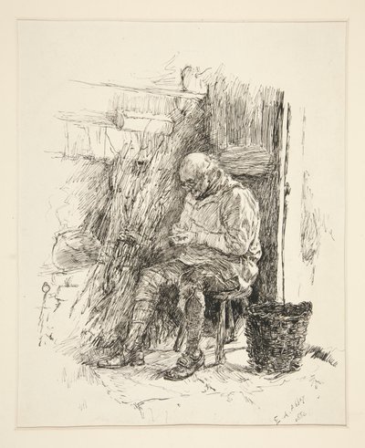 Boceto para de Edwin Austin Abbey