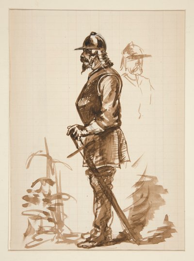 Boceto para de Edwin Austin Abbey