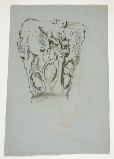 Bosquejo de una capital de Edwin Austin Abbey