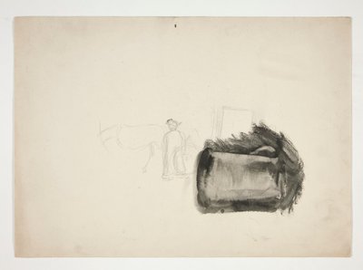 Bosquejo de una jarra de Edwin Austin Abbey