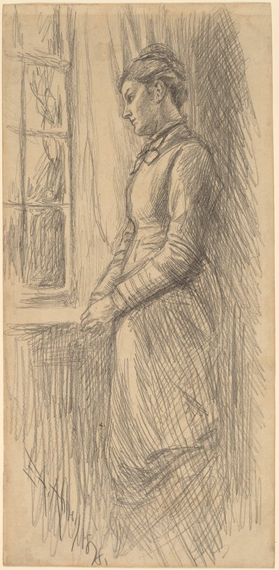 Soledad: Srta. Vesta Rollinstall de Edwin Austin Abbey