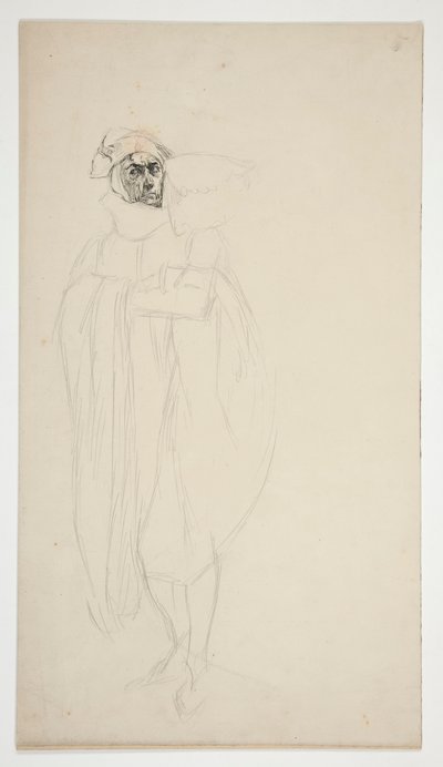 Estudio para Armado, de Amor de Edwin Austin Abbey