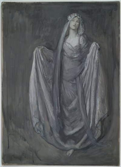¿Estudiar para Blanchefleur?, para el de Edwin Austin Abbey