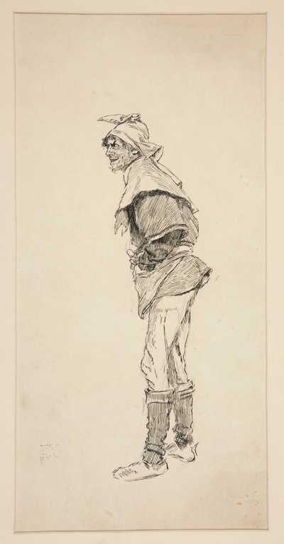Estudio para el rey Enrique IV (Parte I) de Edwin Austin Abbey