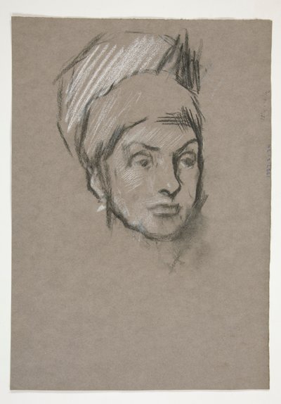 Study for Science: boceto para el mural del edificio del capitolio estatal en Harrisburg, Pensilvania, 1902-1911 (completado por John Singer Sargent) de Edwin Austin Abbey
