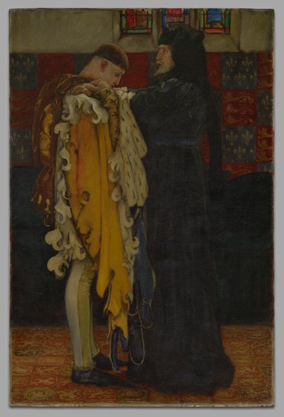 El Rey al Príncipe de Gales: de Edwin Austin Abbey