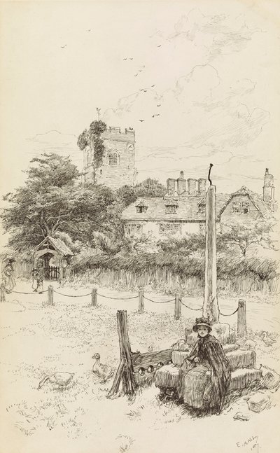 La párroco de Edwin Austin Abbey