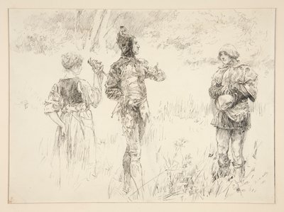 Piedra de toque: de Edwin Austin Abbey