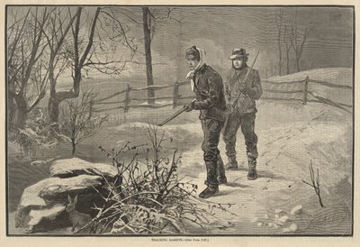 Rastreando Conejos de Edwin Austin Abbey