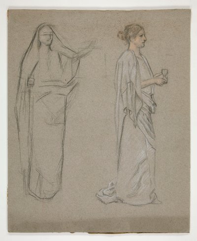 Dos mujeres: estudiar para de Edwin Austin Abbey