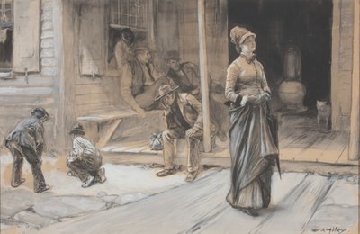 Con orgullo en su frente de Edwin Austin Abbey