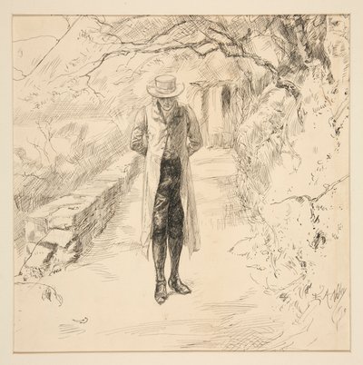 Wordsworth camina en el bosque: The English Lakes and Men Series, de Harper de Edwin Austin Abbey