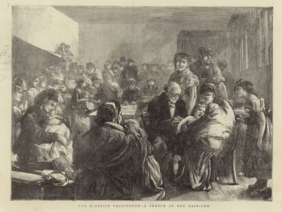 El vacunador del distrito de Edwin Buckman