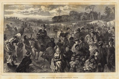 El Día de Fiesta del Londinense, Hampstead Heath de Edwin Buckman
