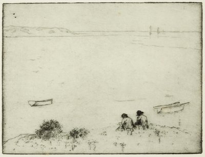 Bocetos junto al mar (grabado) de Edwin Butler Bayliss