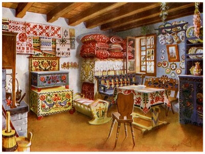 Muebles campesinos austrohúngaros, 1911-1912 de Edwin Foley