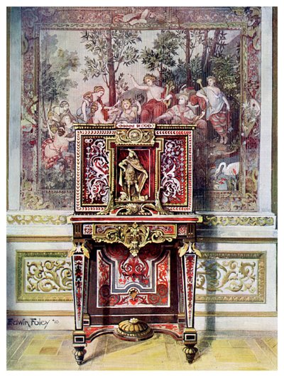 Coffret de mariage boulle, 1910 de Edwin Foley