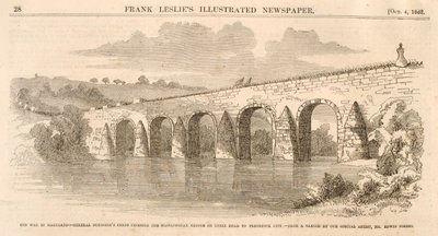La Guerra en Maryland, del Periódico Ilustrado de Frank Leslie, 4 de octubre de 1862. de Edwin Forbes
