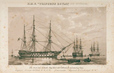 HMS "Princess Royal" (1853) de Edwin Hayes