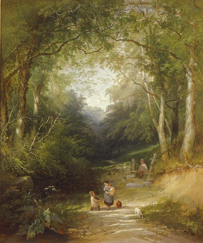 Un Camino a Través del Bosque de Edwin Henry Boddington