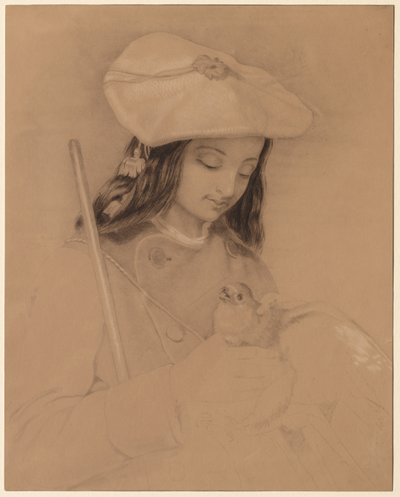 Chica de las tierras altas de Edwin Landseer