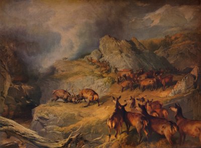 Solo los valientes merecen a las bellas, c. 1854 de Edwin Landseer