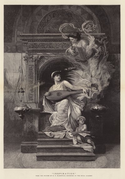 Inspiración de Edwin Howland Blashfield