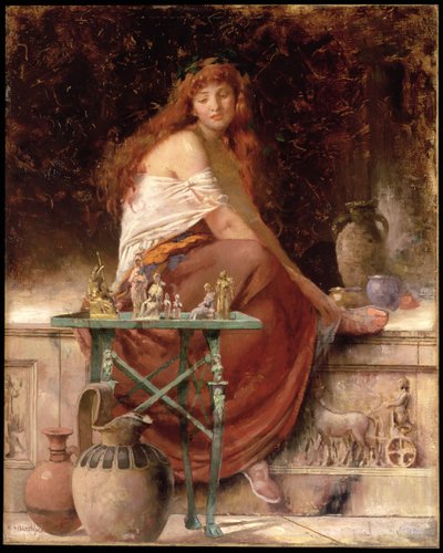 Belleza pelirroja de Edwin Howland Blashfield