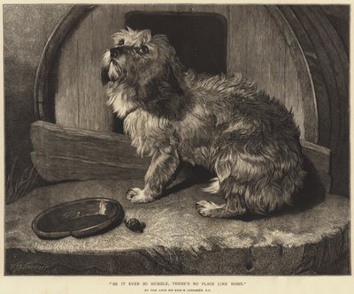 Por humilde que sea, no hay lugar como el hogar de Edwin Landseer