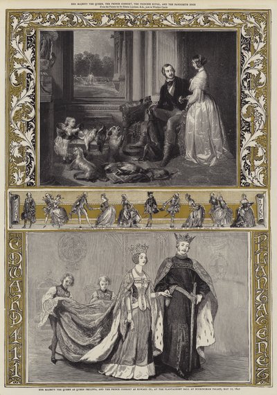 Su Majestad la Reina y el Príncipe Consorte de Edwin Landseer