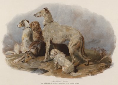 Perros de las tierras altas de Edwin Landseer