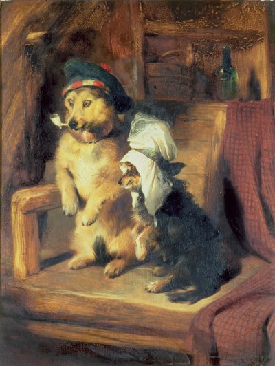 Pequeños paseantes, 1836 de Edwin Landseer