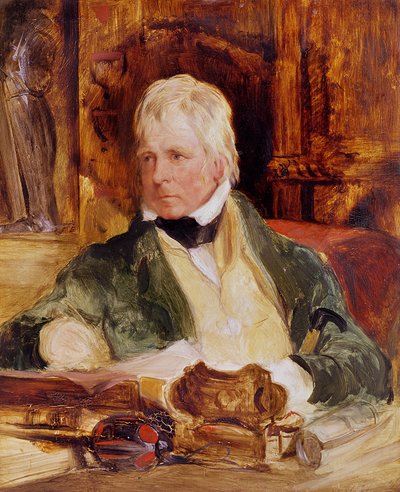 Retrato de Sir Walter Scott, c.1824 de Edwin Landseer