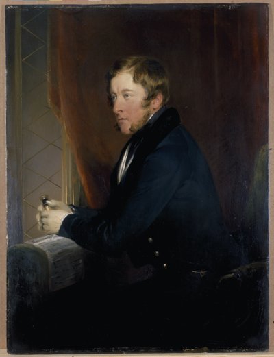 Retrato de William Spencer Cavendish, 6º Duque de Devonshire de Edwin Landseer