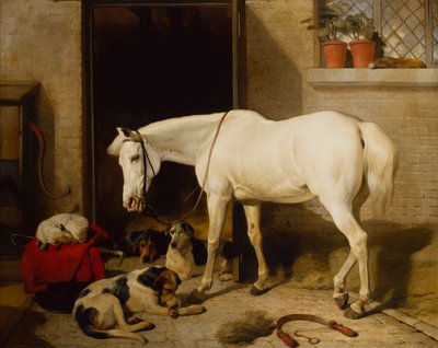 Scarbro, un viejo hack de cobertura de Edwin Landseer