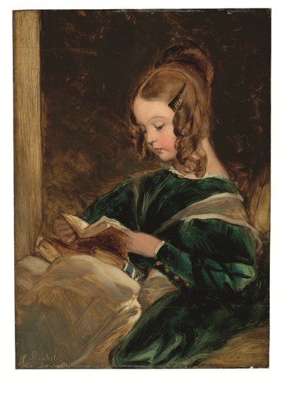 Estudio de Rachel (Lady Rachel Russell) de Edwin Landseer